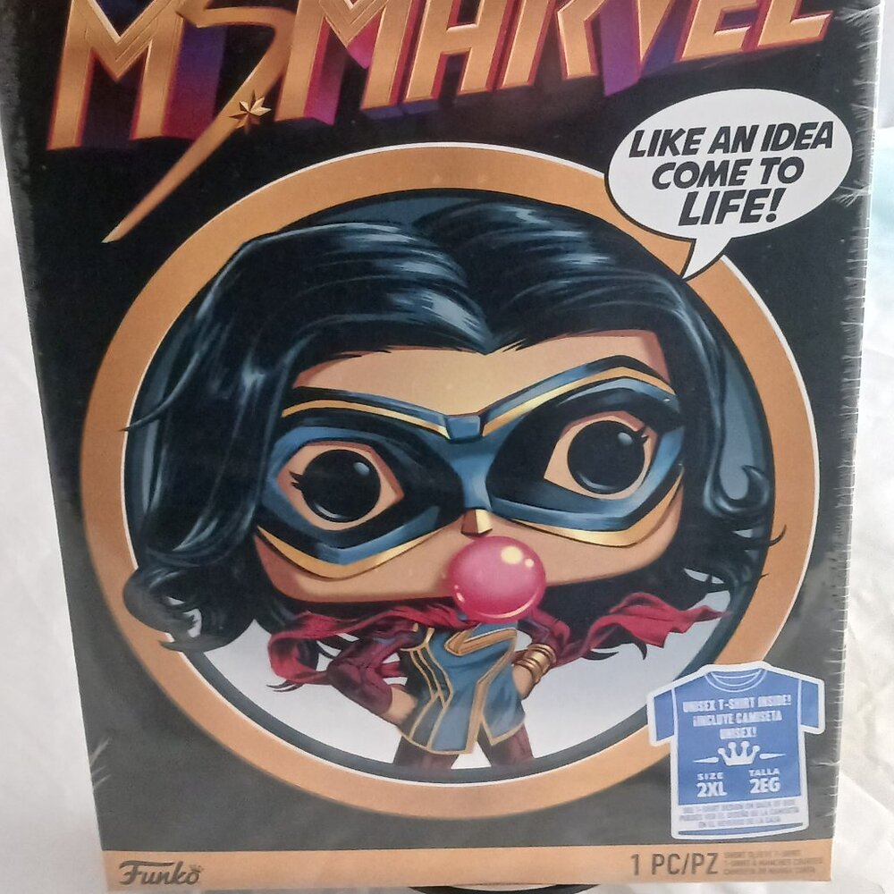 Funko shirt 2xl - Ms Ms Marvel NEW SEALED